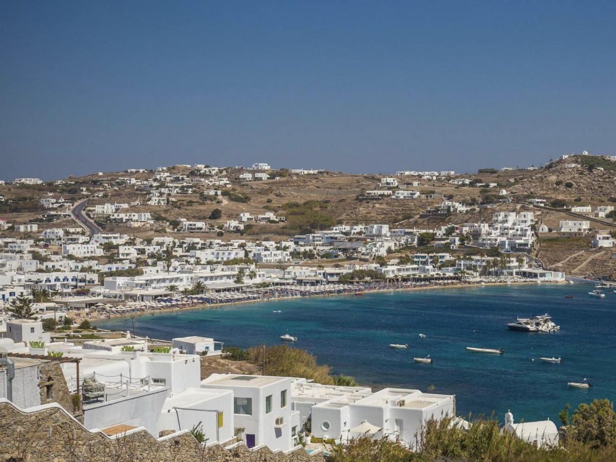 Modern Cycladic Sea View House Villa Ornós Eksteriør bilde