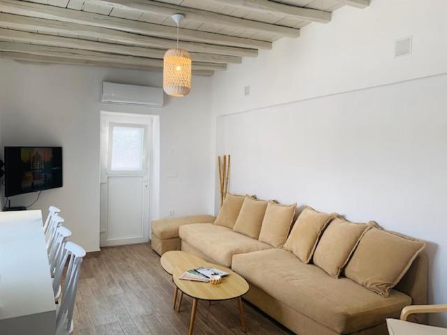 Modern Cycladic Sea View House Villa Ornós Eksteriør bilde