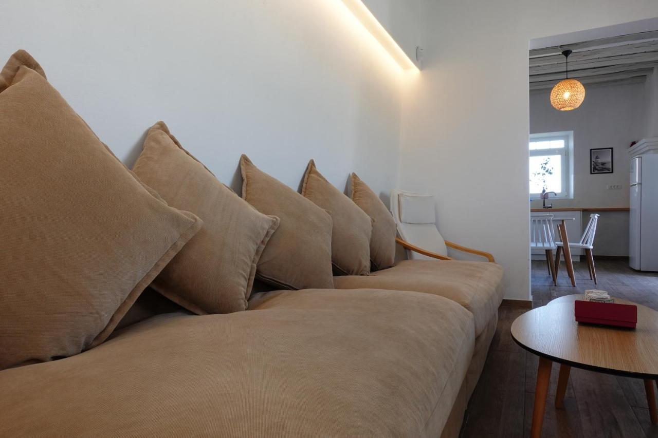 Modern Cycladic Sea View House Villa Ornós Eksteriør bilde