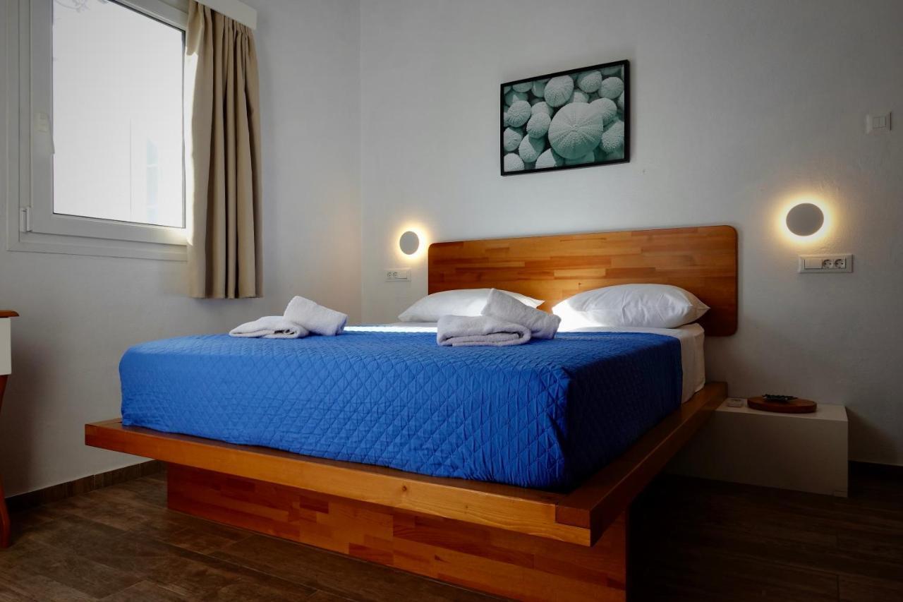 Modern Cycladic Sea View House Villa Ornós Eksteriør bilde